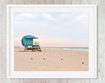 Art Deco Miami Beach Lifeguard Stand Photography Print