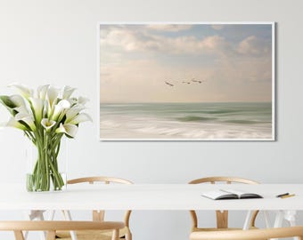 Beach Sunrise Photography Print: Coastal Florida Wall Art