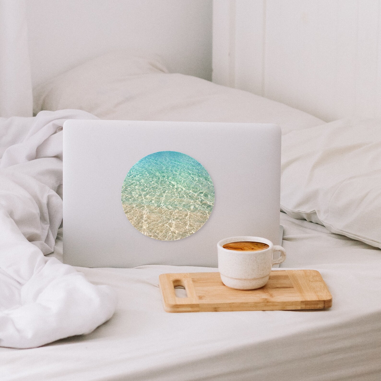 Beach Vinyl Art Sticker Coastal Laptop Decal - Etsy Israel