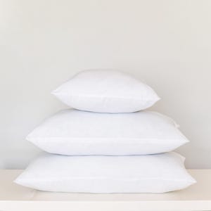 Handmade Down Alternative & Microbeads Insert with Cotton Cover for Decorative Throw Pillow Cover, Cushion