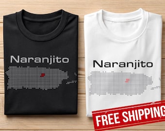 Naranjito Puerto Rico Orgullo Camiseta