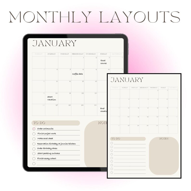 2025 PLANNER Etsy