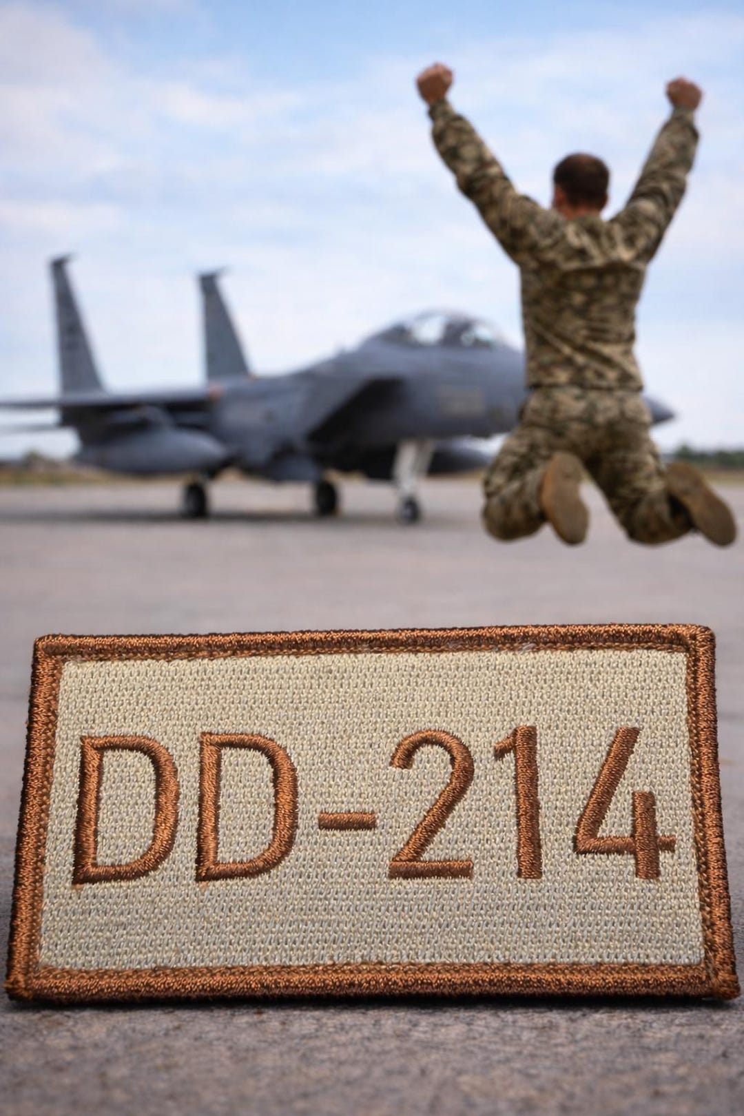 DD-214 Embroidered Morale Patch, Morale Tab, OCP Gear - Etsy