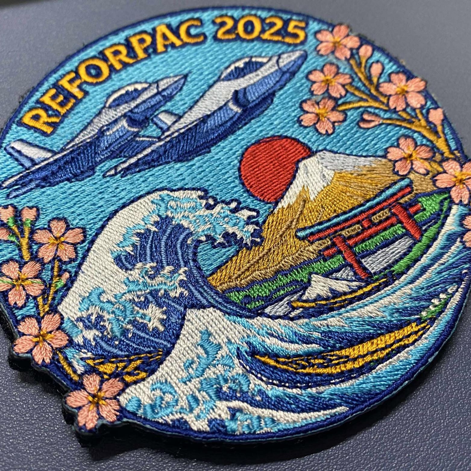 REFORPAC 2025 Exercise Embroidered, Hook and Loop Patch