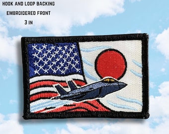 USAF 18th Supply Squadron Sew on Patch - Kadena Air Base - Okinawa