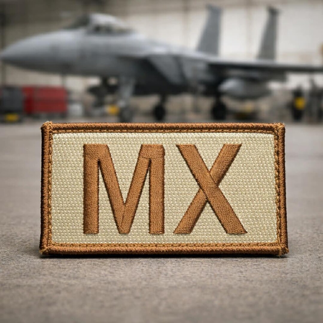 Afsc Monogram MX AFSC Embroidered Morale Patch, Morale Tab, OCP Gear - Etsy