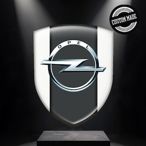 Opel Silicone Car Emblem: Self-Adhesive Interior/Exterior Sticker