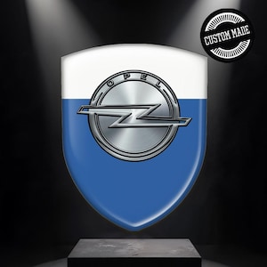 Opel Silicone Car Emblem: Self-Adhesive Interior/Exterior Sticker