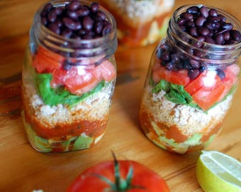 Grab & Go: 10 snelle en smakelijke recepten voor saladetrommels