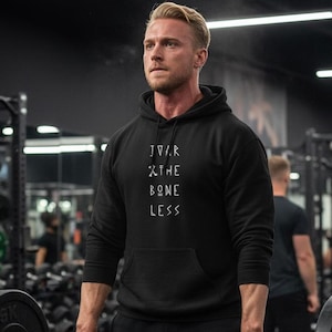 Ivar the Boneless Hooded Sweatshirt Gift Idea Norse Mythology Clothing Viking Modern Warrior Fashion Valhalla Hoodie for Son of Ragnar Fan