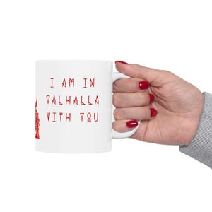 Vikings, Viking Mug, Viking Gifts, Anniversary Gift, Viking Anniversary gift for Nordic fan, Mugs and cups, Valhalla, Love, Shield Maiden
