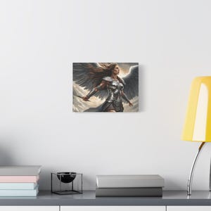 Viking Wall Art, Norse Wall Decor, Nordic Wall Art, Viking Decor, Valkyrie Wall Art, Viking for her, Norse Mythology Wall Art, Matte Canvas