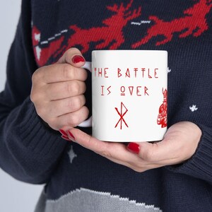 Vikings, Viking Mug, Viking Gifts, Anniversary Gift, Viking Anniversary gift for Nordic fan, Mugs and cups, Valhalla, Love, Shield Maiden