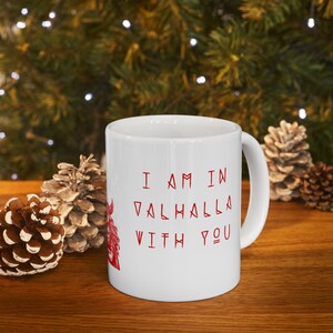 Vikings, Viking Mug, Viking Gifts, Anniversary Gift, Viking Anniversary gift for Nordic fan, Mugs and cups, Valhalla, Love, Shield Maiden