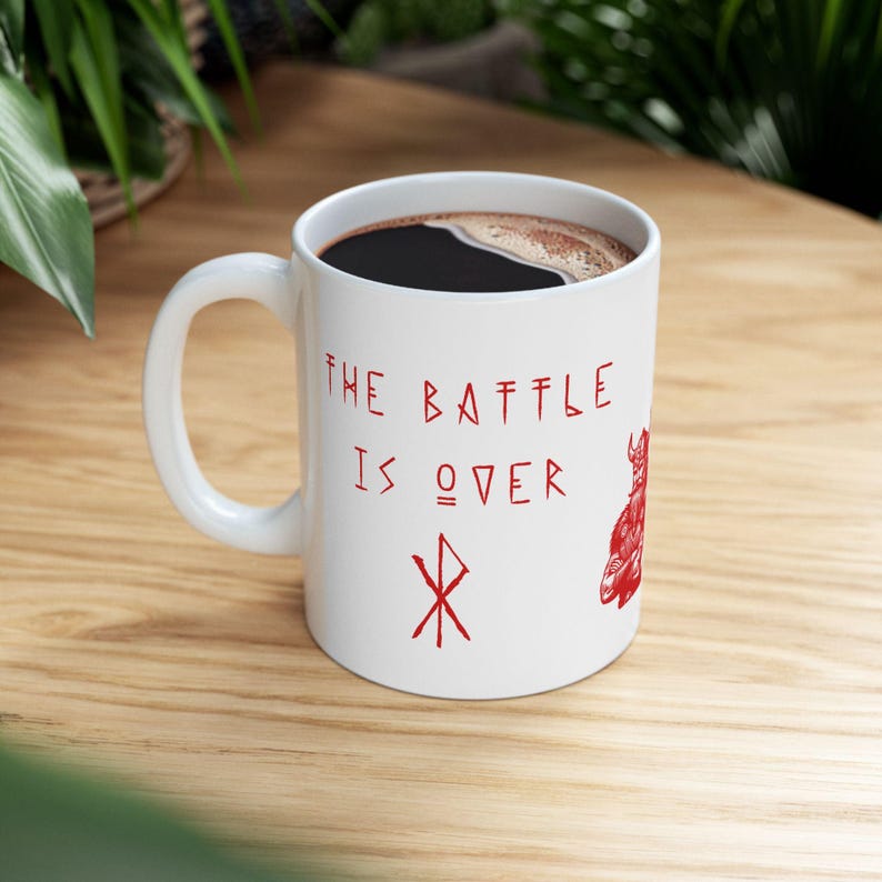Vikings, Viking Mug, Viking Gifts, Anniversary Gift, Viking Anniversary gift for Nordic fan, Mugs and cups, Valhalla, Love, Shield Maiden