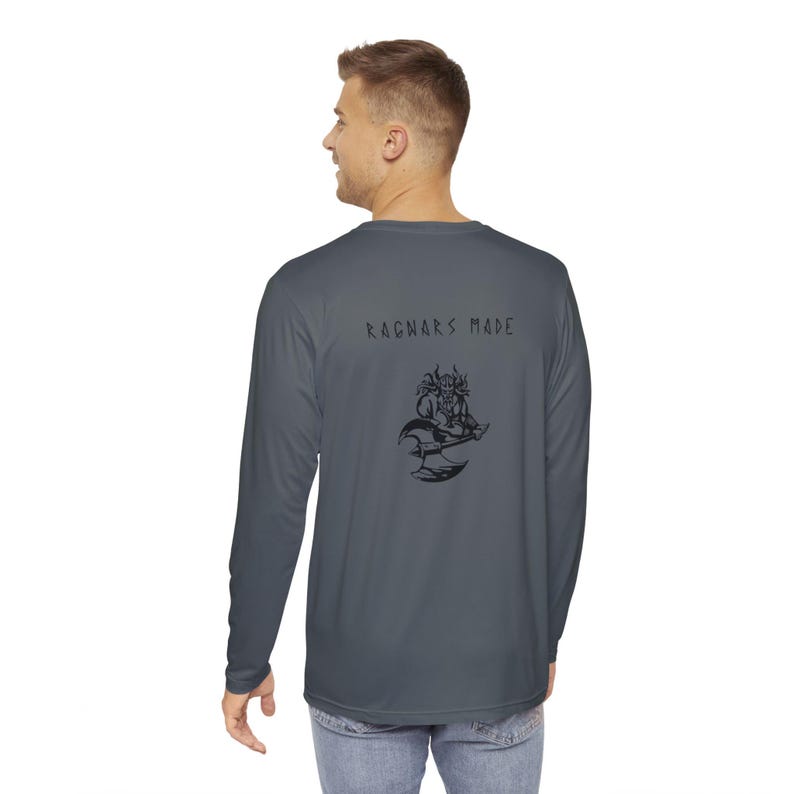 Vikings Sons of Ragnar Lothbrok Norse Pullover Viking Men's Long Sleeve Shirt Ragnar's Made Nordic Sweat Clothing Bjorn Ironside Ivar the Boneless Lagertha Vikings Norse Mythology Nordic Pullover