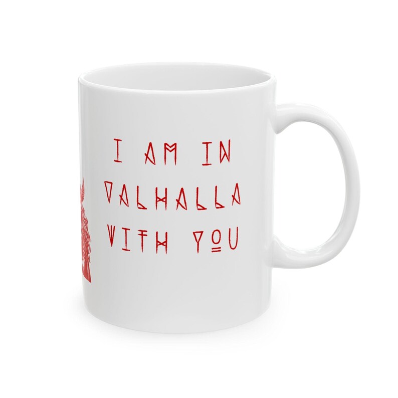 Vikings, Viking Mug, Viking Gifts, Anniversary Gift, Viking Anniversary gift for Nordic fan, Mugs and cups, Valhalla, Love, Shield Maiden