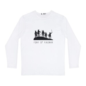 Vikings, Sons of Ragnar Lothbrok, Long Sleeve Shirt, Viking Apparel, Norse Mythology, Viking Clothing, Ivar the Boneless, Bjorn Ironside