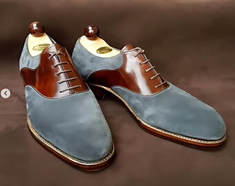 Joseph Abboud Enea Suede Wingtip Oxfords - 7 D Width Mens  display picture 1