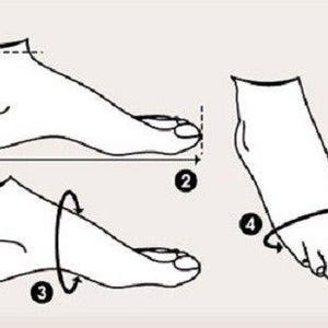 Puede incluir: Diagrama que muestra c&oacute;mo medir el pie para el tama&ntilde;o del zapato. El diagrama muestra cuatro pasos: 1. Coloque el pie sobre un trozo de papel y trace el contorno del pie. 2. Mida la longitud del pie desde el tal&oacute;n hasta el dedo m&aacute;s largo. 3. Mida el ancho del pie en el punto m&aacute;s ancho. 4. Mida la circunferencia del pie alrededor de la bola del pie.