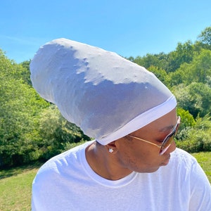 Women White Hair Net - Choose A  Length