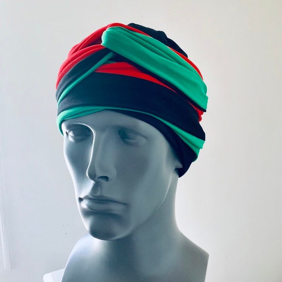 Liberation Ez Pz Turban Wrap For Short Hair Or Bald Head Etsy
