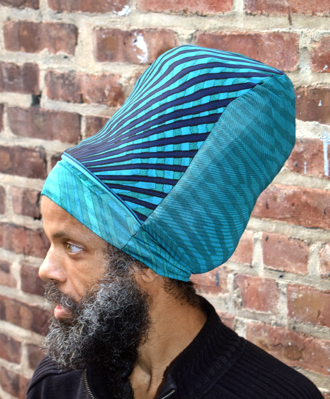 Men's Stretch Locs Hat: Rasta Style - Multiple Lengths - Etsy