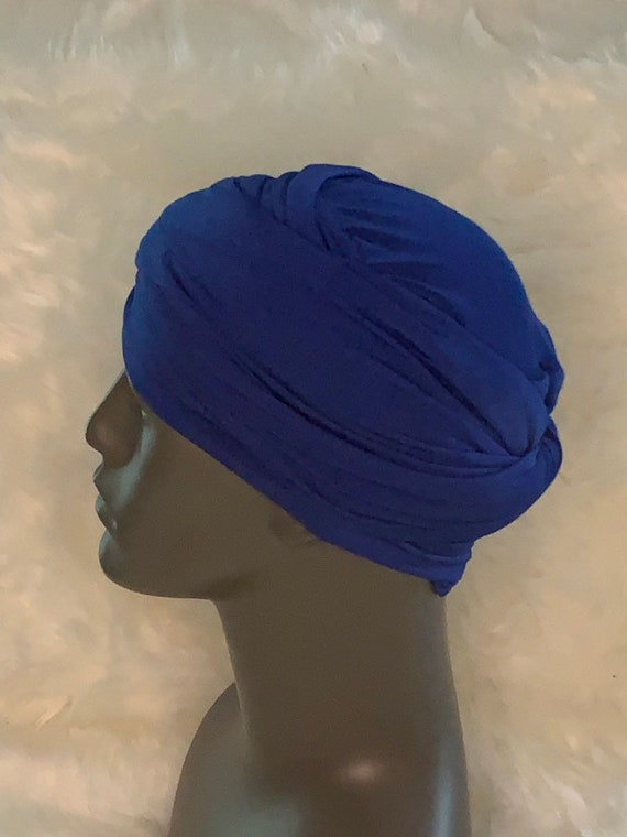 Royal Blue Male Turban