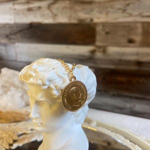 Gold Coin Necklace