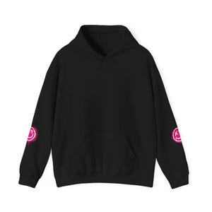 Positive Vibes Unisex Hoodie, Inspirational Sweatshirt, Relaxed Fit Cozy Casual Wear, Motivation Apparel, Gift for Friends image 2