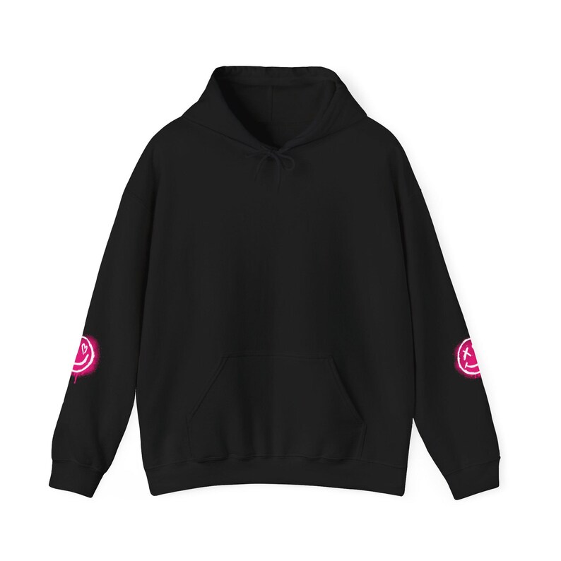 Positive Vibes Unisex Hoodie, Inspirational Sweatshirt, Relaxed Fit Cozy Casual Wear, Motivation Apparel, Gift for Friends image 2