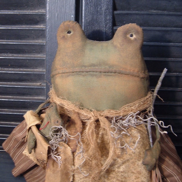 PriMitiVe Toad N Pip e-pattern Instant Download