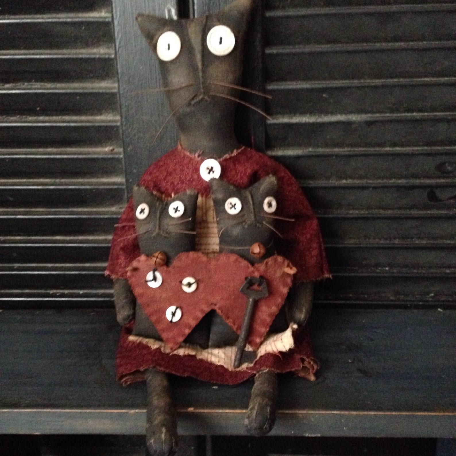 Primitive Catkit and Kaboodle Cat Doll Epattern Instant Etsy