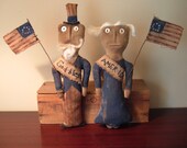 PriMitiVe AmeRicaNa Sweet Liberty Doll Set epattern Instant Download