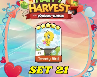 Monopoly 5 Star - Tweety Bird - Set 21 - Happy Harvest