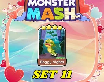 Monopoly 4 Star - Boggy Nights - Set 11 - Monster Mash (Fast Delivery)