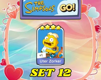 Monopoly 4 Star - Uter Zorker Set 12 - The Simpsons