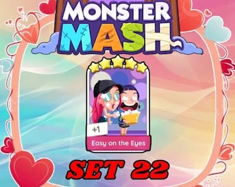 Monopoly 5 Star - Easy on the Eyes - Set 22 - Monster Mash (Fast Delivery)