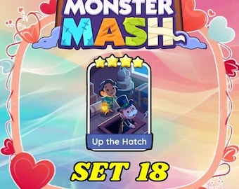Monopoly 4 Star - Up the Hatch - Set 18 - Monster Mash (Fast Delivery)