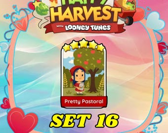 Monopoly 5 Star - Pretty Pastoral - Set 16 - Happy Harvest