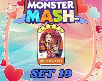 Monopoly 6 Star - All Haul-O's Eve - Set 19 - Monster Mash (Fast Delivery)