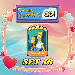 Monopoly 5 Star - One of Us Set 16 - The Simpsons
