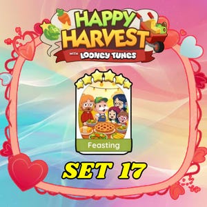 Monopoly 6 Star - Feasting - Set 17 - Happy Harvest