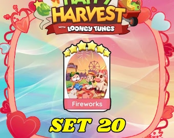 Monopoly 6 Star - Fireworks - Set 20 - Happy Harvest