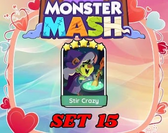 Monopoly 5 Star - Stir Crazy - Set 15 - Monster Mash (Fast Delivery)
