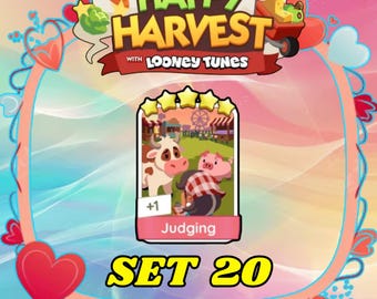 Monopoly 5 Star - Judging - Set 20 - Happy Harvest