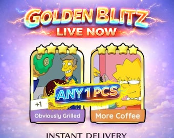 Monopoly Golden Blitz - Oczywiście Grillowany / Więcej Kawy - (1 szt. na zamówienie)