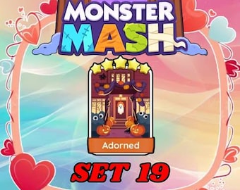 Monopoly 5 Star - Adorned - Set 19 - Monster Mash (Fast Delivery)
