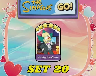 Monopoly 6 Star - Krusty the Clown Zestaw 20 - Album The Simpsons