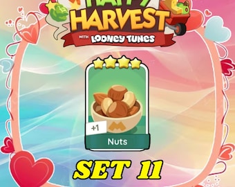 Monopoly 4 Star - Nuts - Set 11 - Happy Harvest